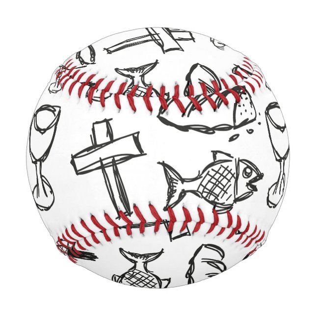 Christian Pattern Baseball (Front)