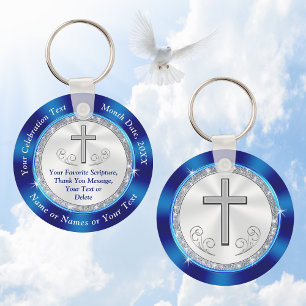 Christian Personalised, Church Favours, BULK or On Key Ring
