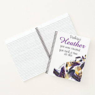 Christian Personalised Scripture Notebook