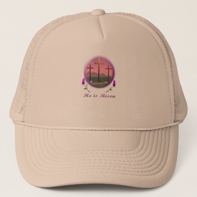 Christian phone cases and more trucker hat (Front)