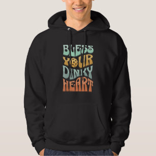 Christian Pickleball BLESS YOUR DINKY HEART Hoodie