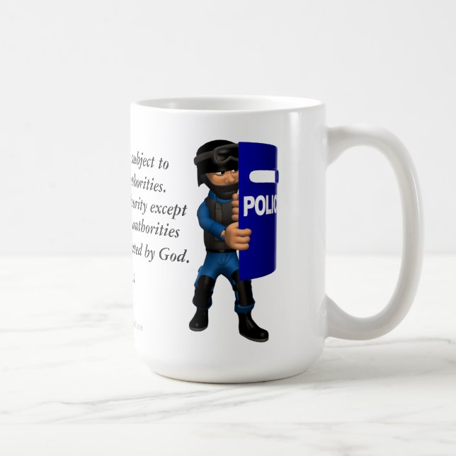 Christian Police Coffee Mug (Right)