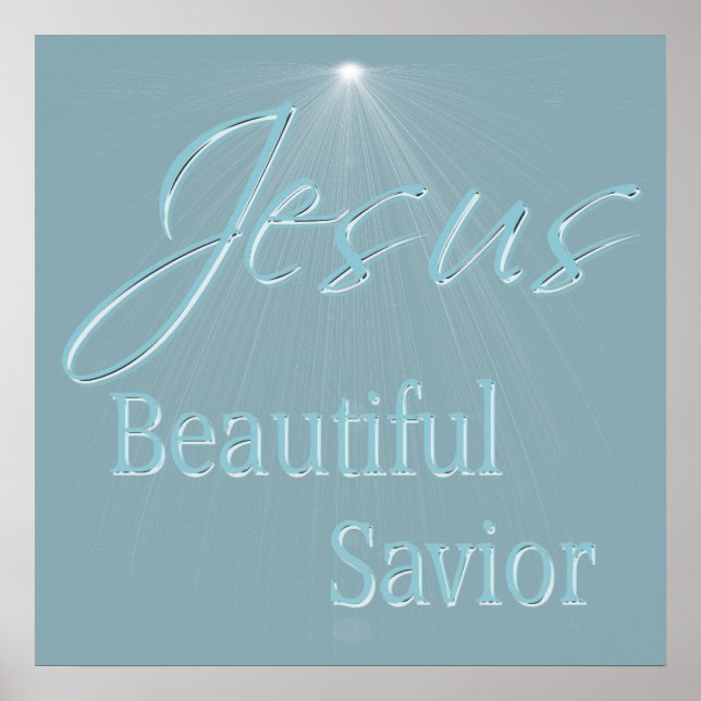 Christian Poster with Saying (Front)