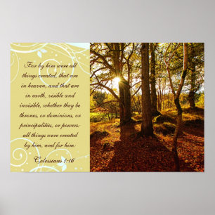 Christian posters, Scriptures, Poster