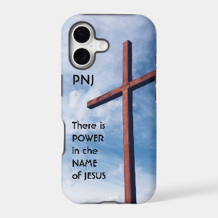 Christian POWER IN NAME OF JESUS Blue