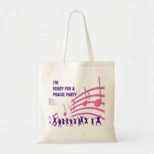 Christian PRAISE PARTY Tote Bag