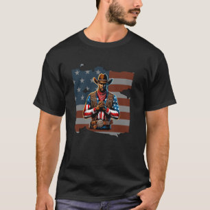 Christian Pray Patriotic African American Black Co T-Shirt