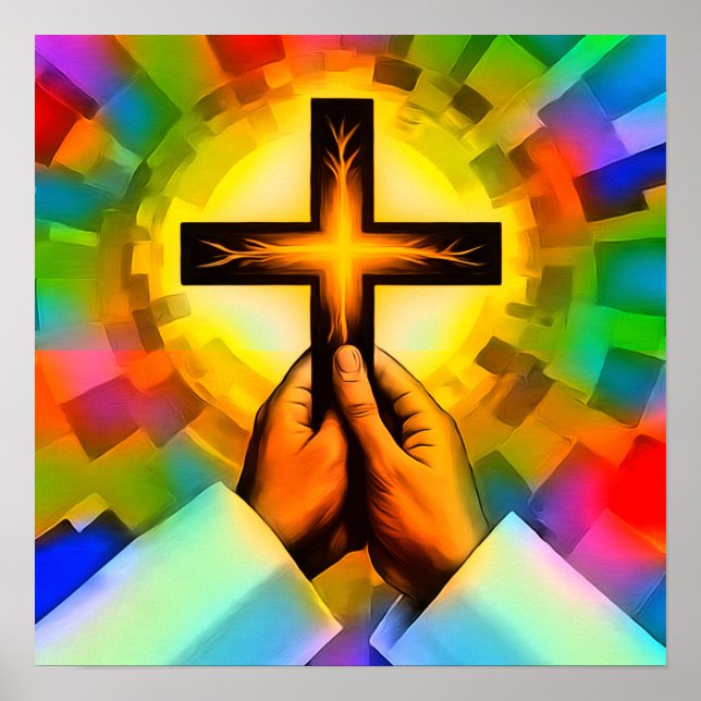 Christian Prayer Poster Paper (Matte) (Front)