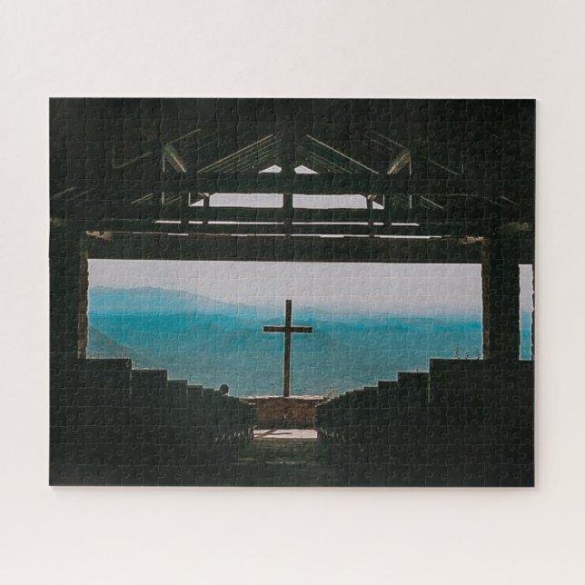 Christian Pretty Place Outdoor Chapel Carolinas Jigsaw Puzzle (Horizontal)