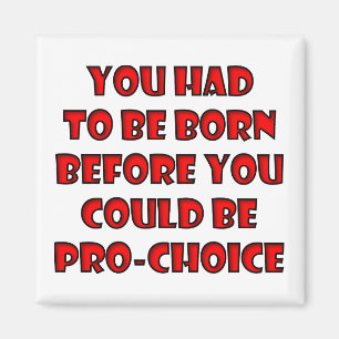 Christian Pro-Choice Anti-Abortion Choose Life Magnet