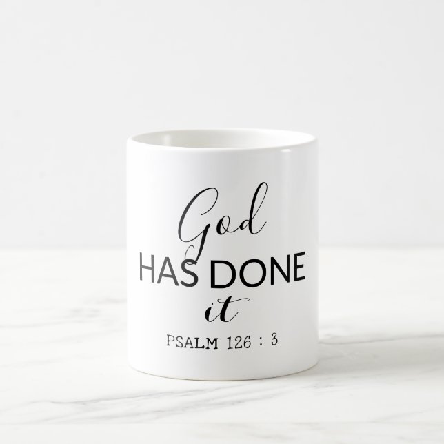 Christian Psalm 126 Coffee Mug (Center)