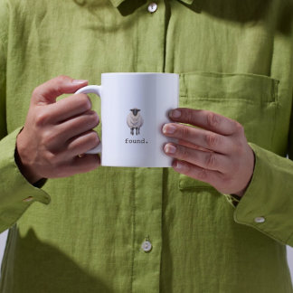 Christian Psalm 23 Lamb  Coffee Mug