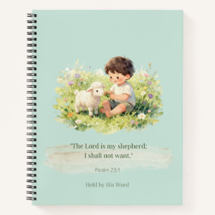 Christian Psalm 23 Notebook