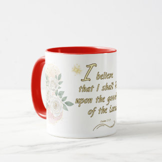 Christian Psalm 27:13 Coffee Mug