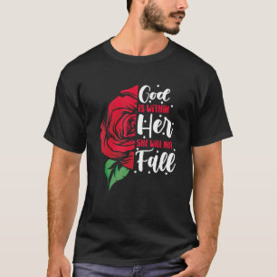 Christian Psalm 465 God Is Within Her She Will Not T-Shirt