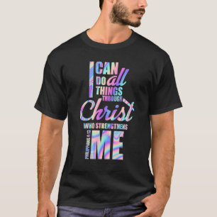 Christian Quote Bible Verse Religious Strengthens T-Shirt