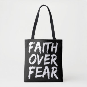 Christian Quote Gift Bible Verse Saying Mens Faith Tote Bag