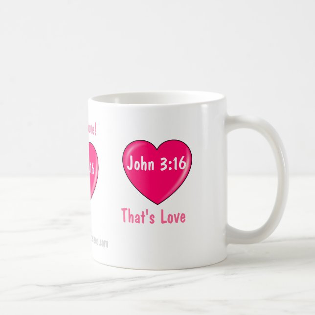 Christian Quotes Inspirational Coffee Mug (Right)