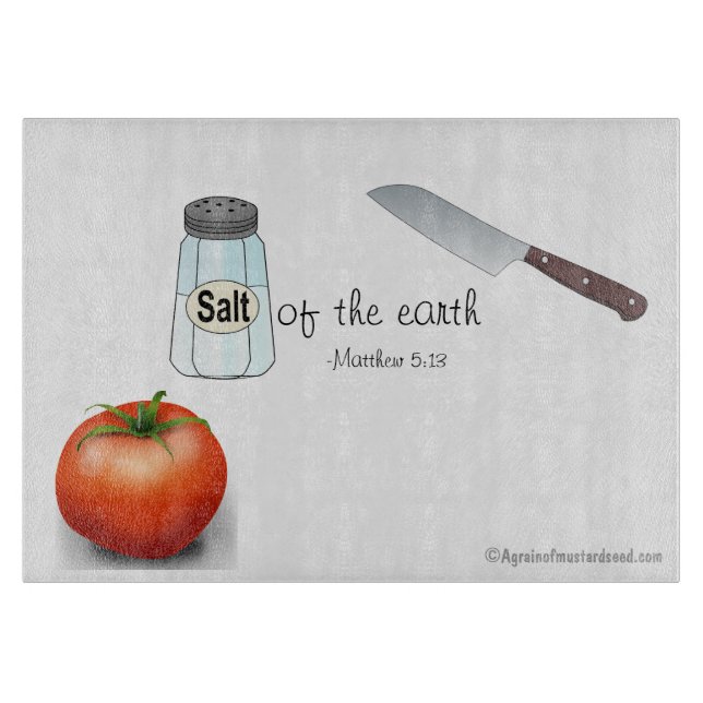Christian Quotes Inspirational Cutting Board (Front)