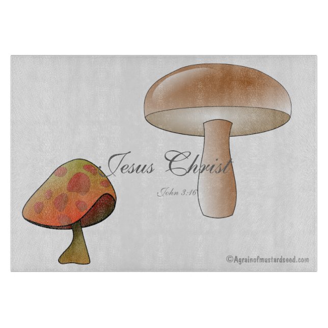 Christian Quotes Inspirational Cutting Board (Front)