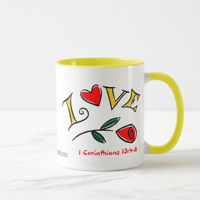 Christian Quotes Inspirational Mug (Right)