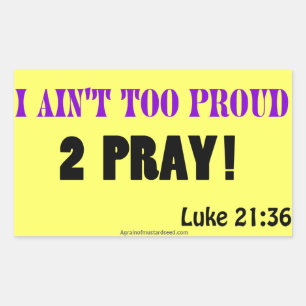 Christian Quotes Rectangular Sticker