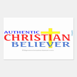 Christian Quotes Rectangular Sticker