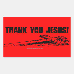 Christian Quotes Rectangular Sticker