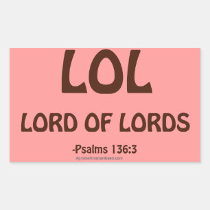 Christian Quotes Rectangular Sticker