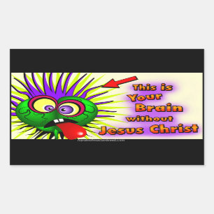 Christian Rectangular Sticker
