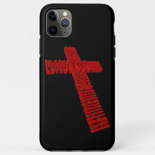 Christian Red Cross Collage Art Formed with Faith Case-Mate iPhone Case