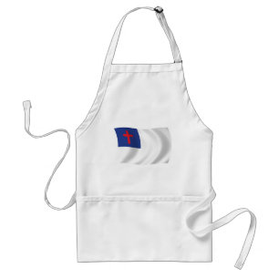 Christian Religion Flag Apron