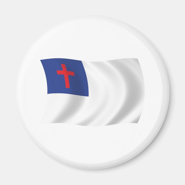 Christian Religion Flag Magnet (Front)