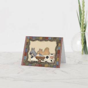 Christian Religious Christmas Holiday Notecard