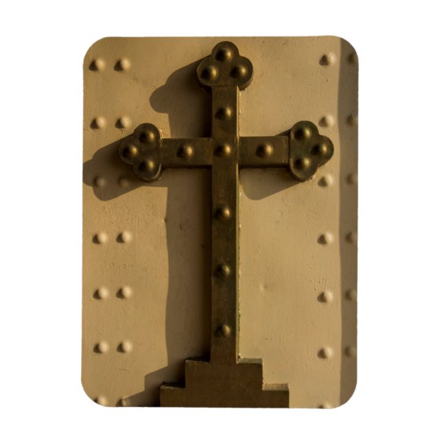 Christian religious cross, Iraq Magnet (Vertical)