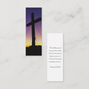 Christian Religious Mini Card Prayer Bookmark