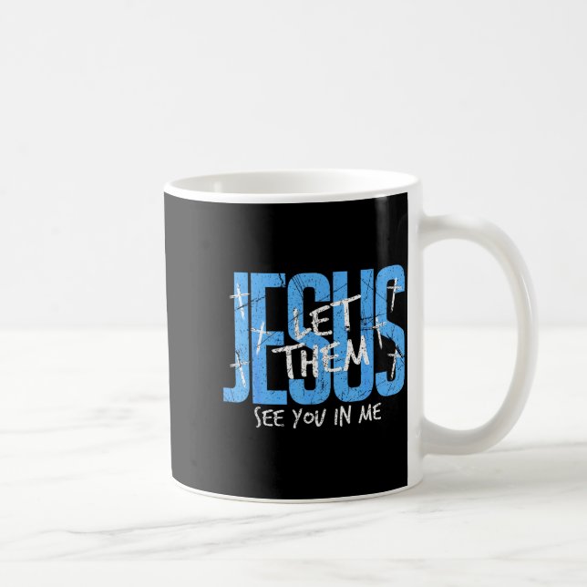 Christian Religious See You In Me Thankful Thanksg Coffee Mug (Right)
