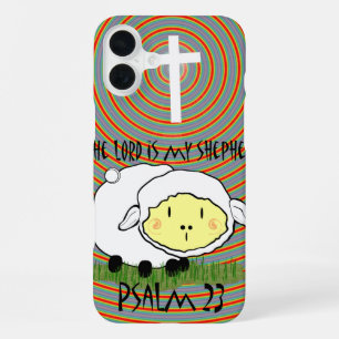 Christian Religious The Lord is my Shepherd iPhone 16 Plus Case
