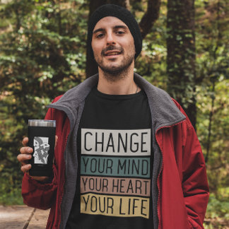Christian Repentance Change Your Mind With God T-Shirt