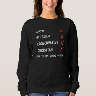 Christian Republican Men Women White Usa Conservat Sweatshirt