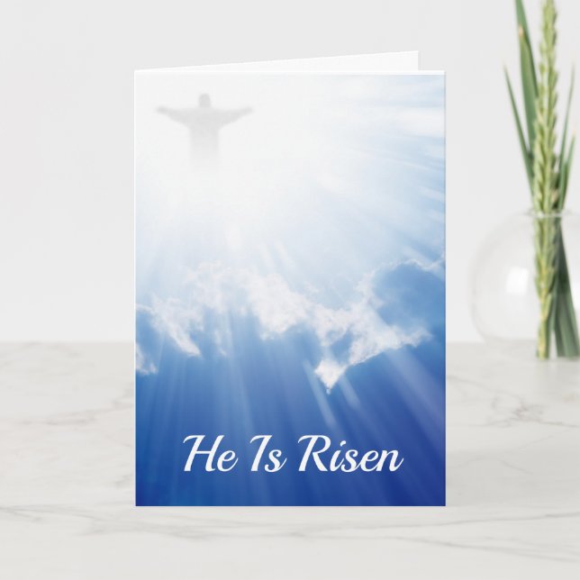 Christian Resurrection Card   (Front)