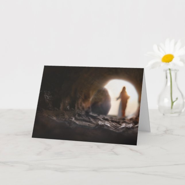 Christian Resurrection Card (Small Plant)