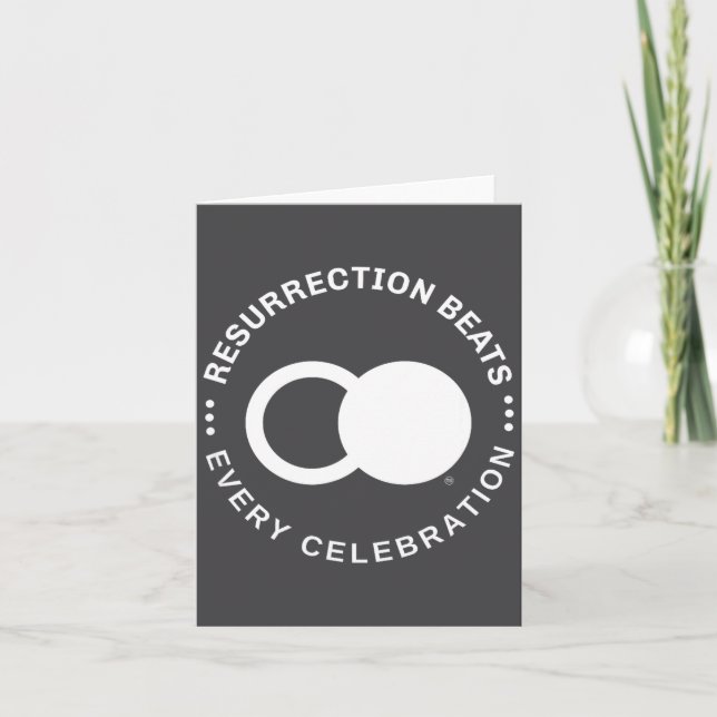 Christian Resurrection Forgiven Easter Insrational Card (Front)