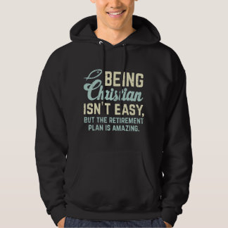 Christian Retirement Plan God Jesus Faith Religiou Hoodie