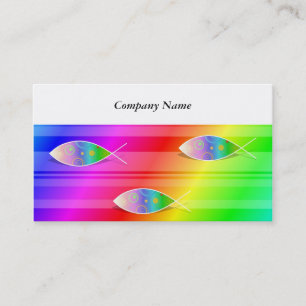 Christian Retro Fish, Business Card