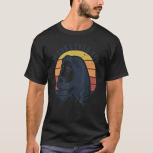 Christian Retro Jesus Loves You God Keeps His Prom T-Shirt