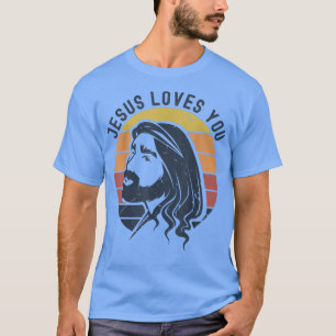 Christian Retro Jesus Loves You God Keeps His Prom T-Shirt