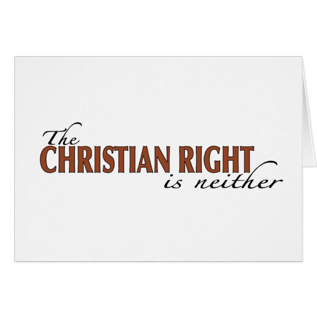 Christian Right (Front Horizontal)
