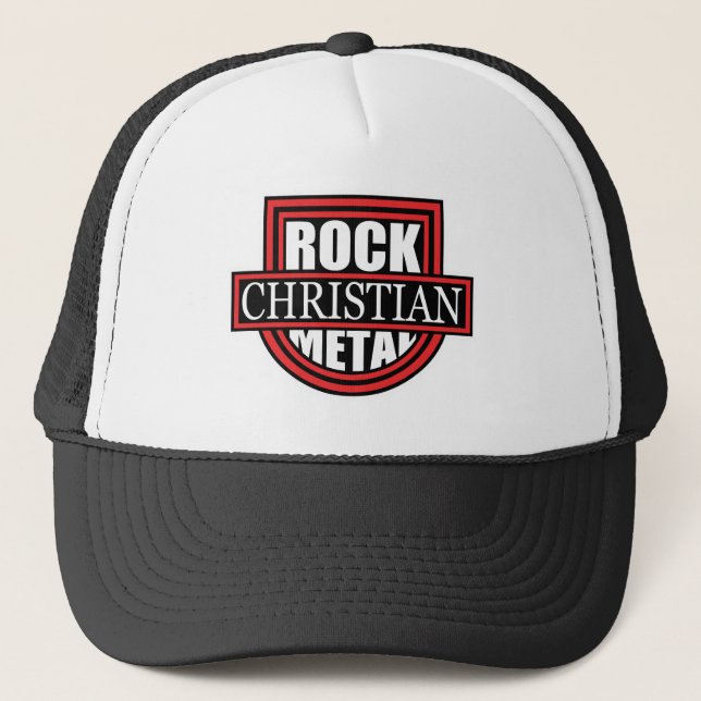 Christian Rock/Metal Trucker Hat (Front)