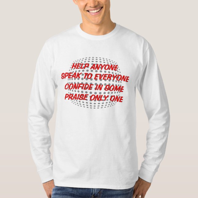 CHRISTIAN RULES... T-Shirt (Front)